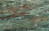 Polished Fuchsite Chert (Dragon Stone) Slab - Australia #70857-1